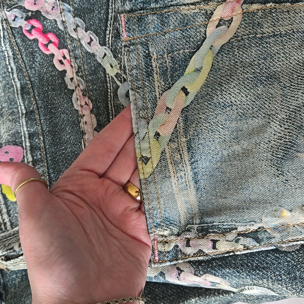 Ansley Chain Print by Innovare Denim - Picture 7 of 7